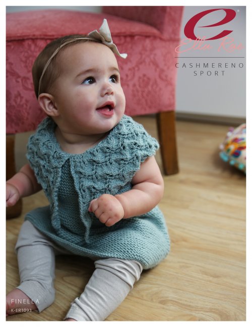 Ella Rae Cashmereno Sport - Finella Dress Pattern