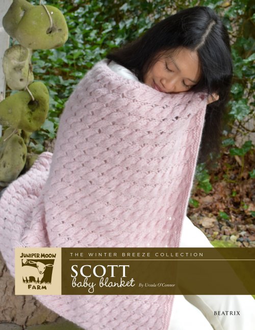 Juniper Moon Farm Beatrix - Scott Baby Blanket Pattern