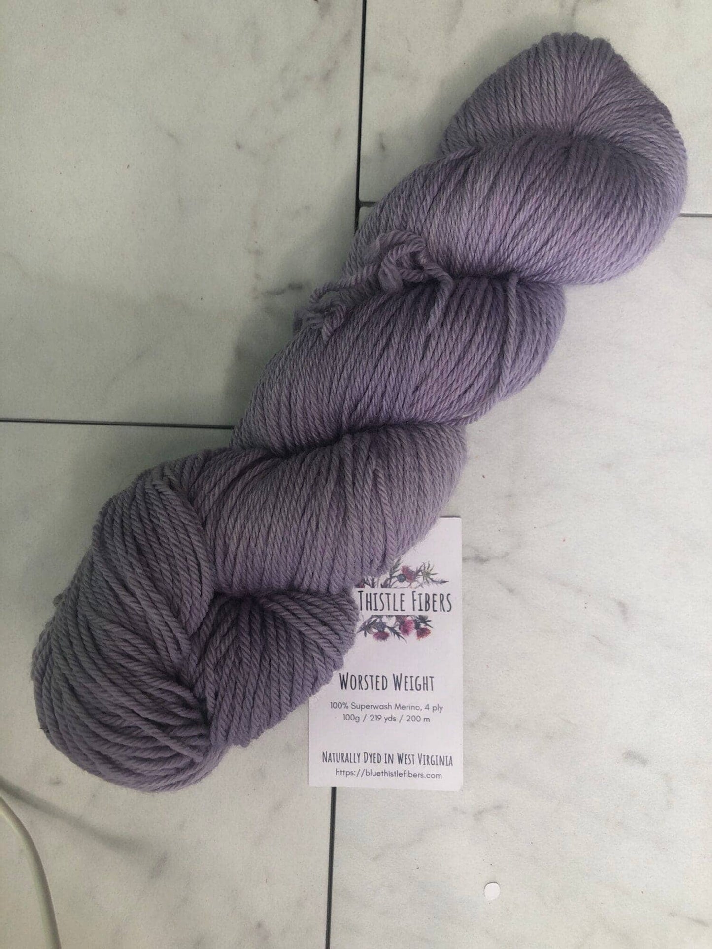 Blue Thistle Fibers - Worsted Yarn
