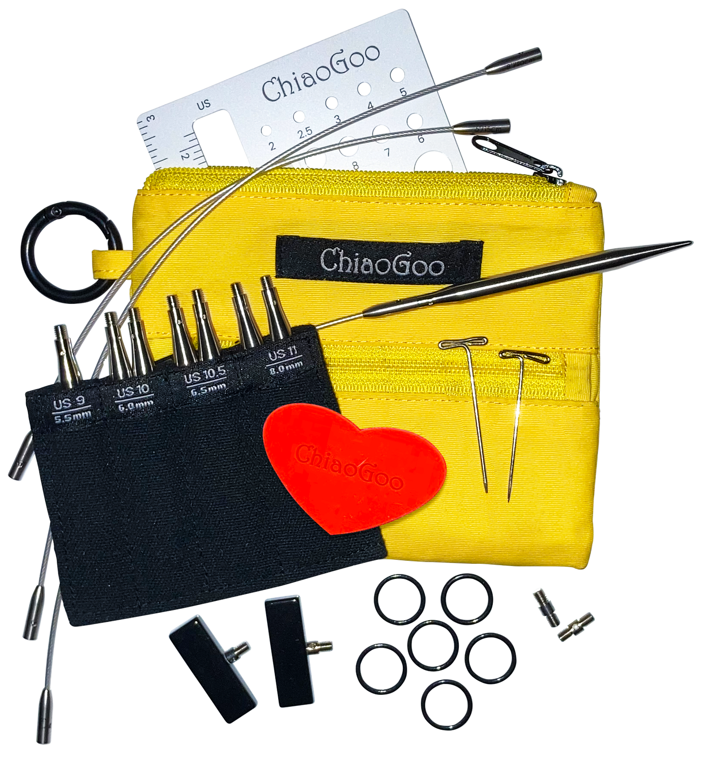 ChiaoGoo - Twist Shorties Interchangeable Needle Set