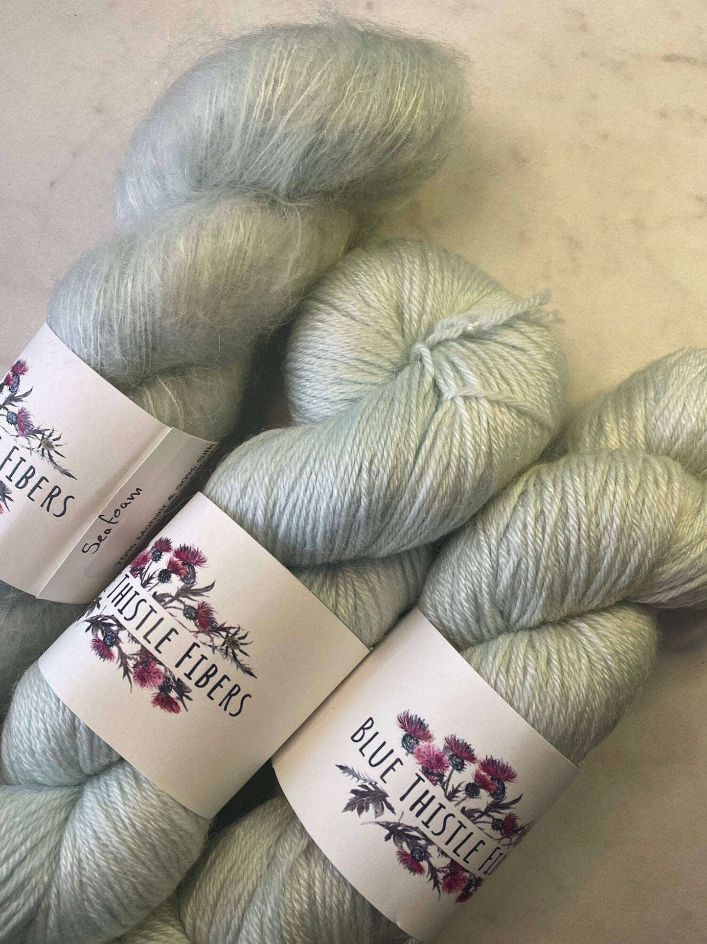 Blue Thistle Fibers - Eco-Sock Yarn
