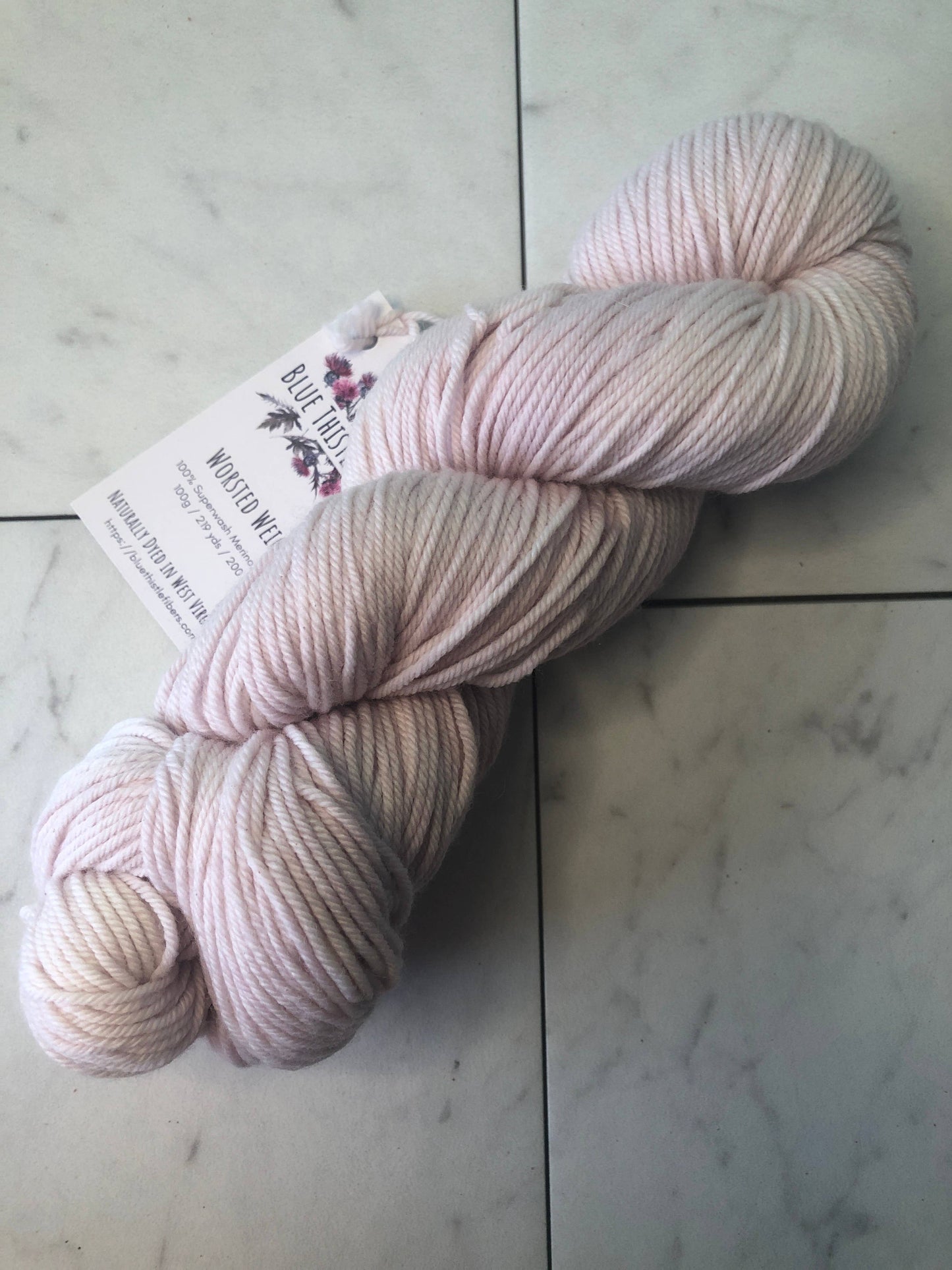 Blue Thistle Fibers - Worsted Yarn