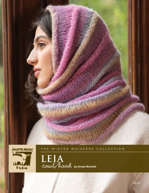 Juniper Moon Farm Iris - Leia cowl pattern