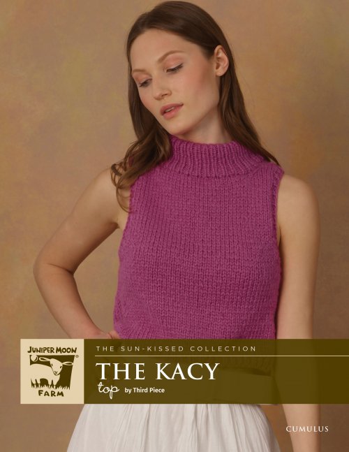 Juniper Moon Farm Cumulus - The Kacy Top Pattern