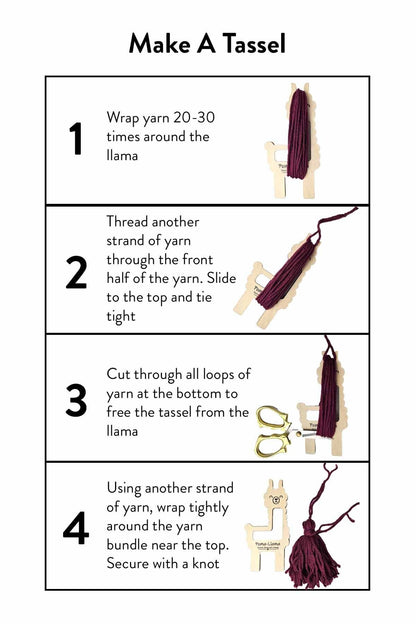 Twice Sheared Sheep - Poma-Llama Pom Pom, Tassel, and Lucet Cord Maker