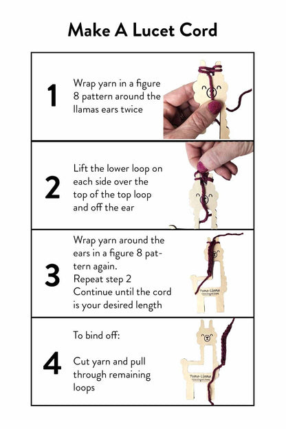 Twice Sheared Sheep - Poma-Llama Pom Pom, Tassel, and Lucet Cord Maker