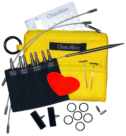 ChiaoGoo - Twist Shorties Interchangeable Needle Set