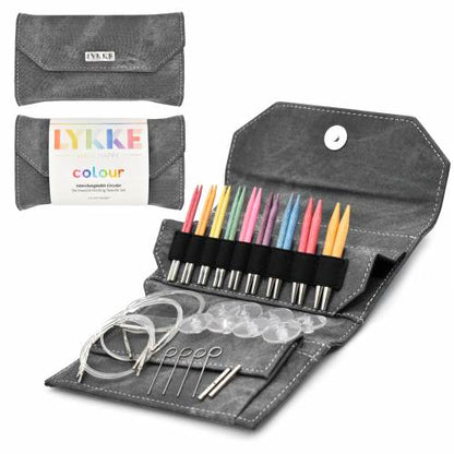 LYKKE  - 3.5" Interchangeable Circular Needles Set