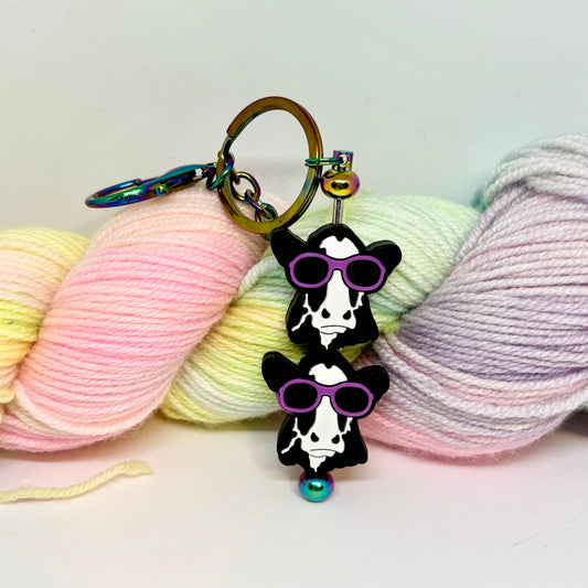 Knitting Keychain - Point Protector Leash - Notions for Bag